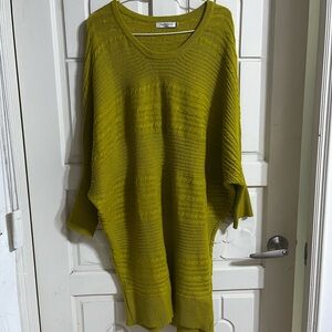 Long Mustard-Golden color Sweater